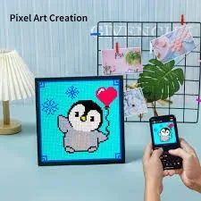 Divoom Pixoo-64 Pixel Art LED Frame – Ansicht 2