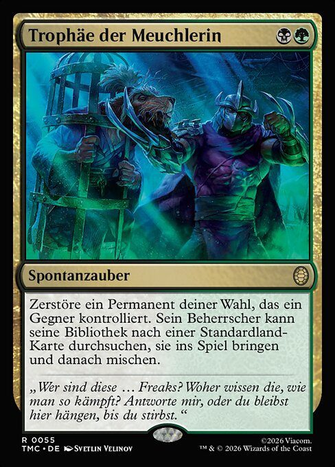 Magic: The Gathering – Sammelkarten-Lot »grüne«, 5 Karten – Ansicht 4