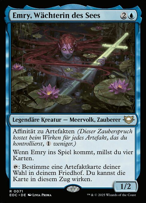 Magic: The Gathering – Sammelkarten-Lot »Meervolk«, 5 Karten – Ansicht 3