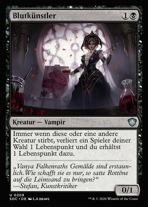 Magic: The Gathering – Sammelkarten-Lot »Vampir«, 5 Karten – Produktabbildung