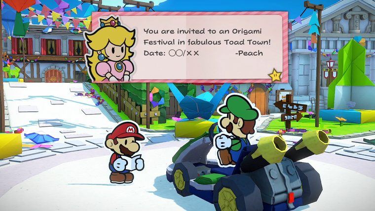 Paper Mario: The Origami King – Ansicht 2