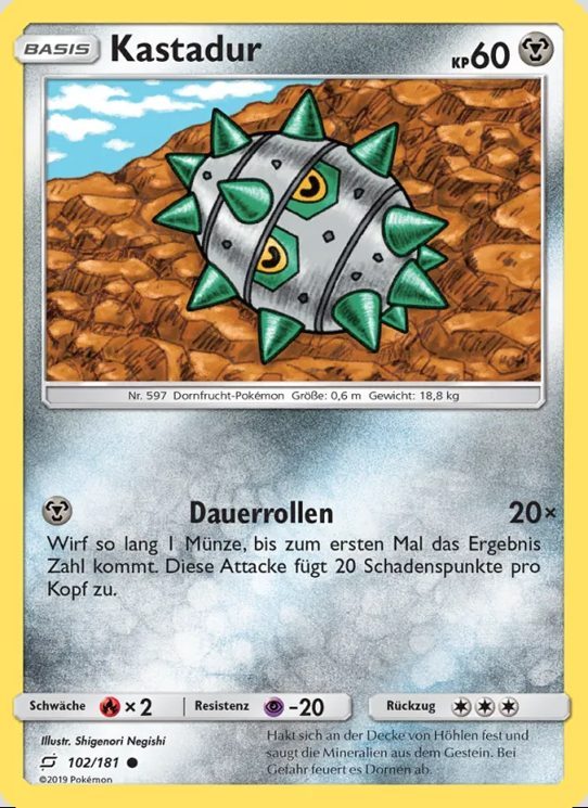 Pokémon – Sammelkarten-Lot »Metall«, 6 Karten – Produktabbildung