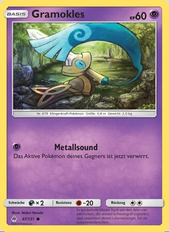 Pokémon – Sammelkarten-Lot »Psycho«, 9 Karten – Ansicht 2