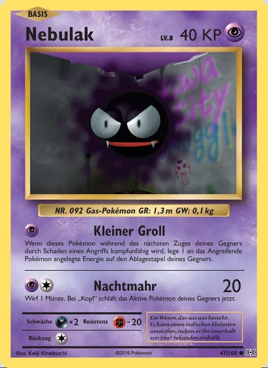 Pokémon – Sammelkarten-Lot »Psycho«, 9 Karten – Ansicht 4